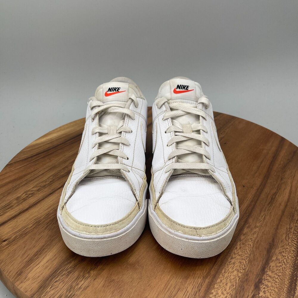 Nike Court Legacy Next Nature Shoes Mens Size 10 White Leather Tennis Lifestyle - Picture 2 of 9